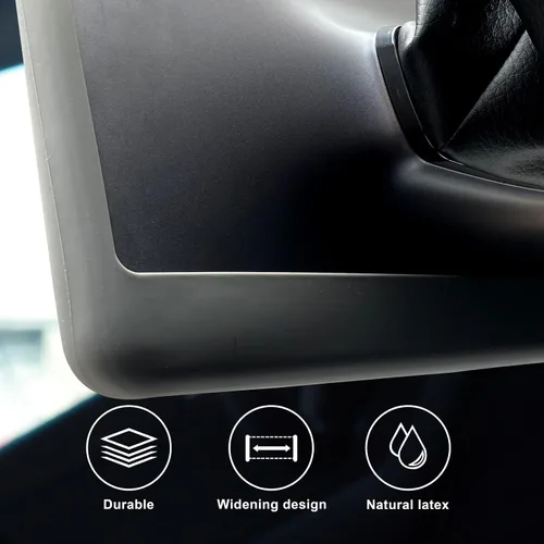 Miniatura 2 de Rislobx Protector de pantalla para Tesla Model 3/Y, accesorios con marco inferior ampliado, protección de pantalla de consola central de silicona