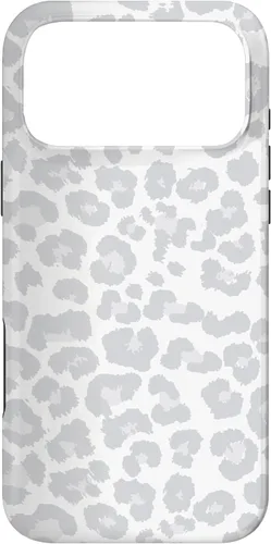 Miniatura 22 de Blanco Gris Guepardo Estampado De Leopardo Animal Skin Lindo Moda Caso Para iPhone 17