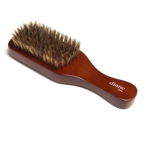 Miniatura 10 de Diane D8114 Cepillo de cerdas de jabalí para hombres, negro, 5-pulgadas.