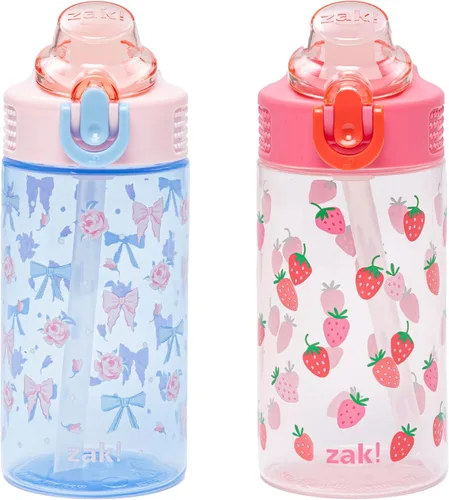 Miniatura 30 de Zak Designs Marvel Spider Man - Botella de agua para niños con cubierta de boquilla y aro de transporte, hecha de plástico duradero, diseño