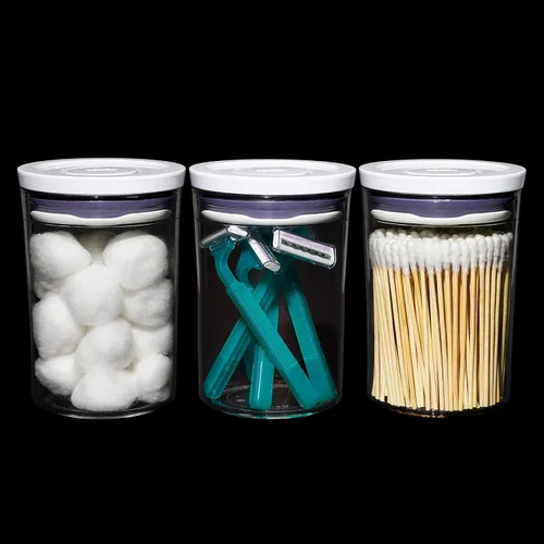 Miniatura 8 de OXO Good Grips - Juego de botes redondos de 3 piezas