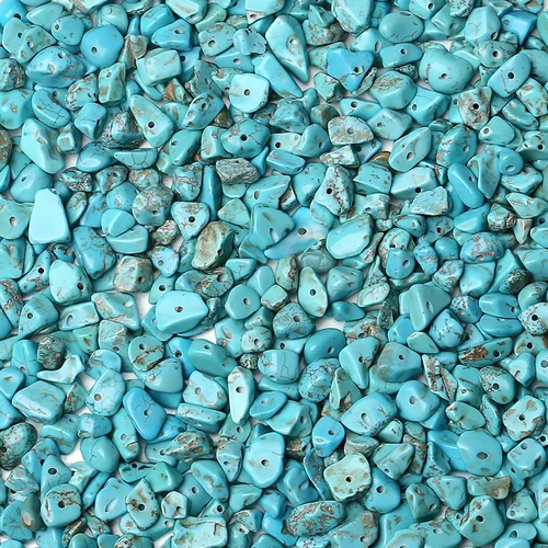 Miniatura 39 de ZHIYUXI 400 cuentas para hacer joyas, cuentas multicolor de 0.197-0.315 in, piedras preciosas de piedra natural, cuentas sueltas irregulares a