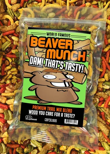 Miniatura 5 de Beaver Munch Spicy Trail Mix – Regalo saludable, divertido mezcla de frutos secos, bolsa de regalo resellable, regalos divertidos y saludables