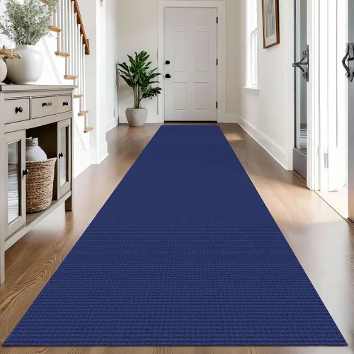 Miniatura 112 de IOHOUZE Alfombra de Área Lavable 4x6 Antideslizante con Respaldo de Goma Alfombras Tejidas para Entrada Interior Alfombras de Dormitorio Alfombra
