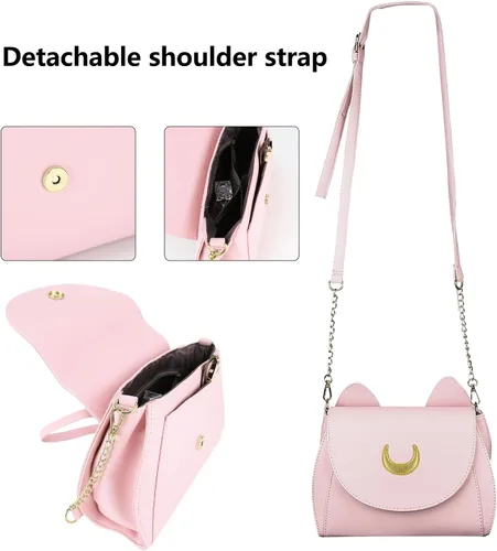 Miniatura 5 de Lady Sailor Moon - Bolso de hombro con orejas de gato Luna