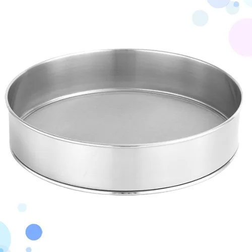 Miniatura 2 de PRETYZOOM Tamizado Colador Harina Shaker Colador de malla de embudo tamiz 50 malla harina tamiz harina tamiz máquina harina colar pasta malla