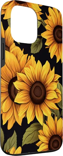 Miniatura 3 de Funda para iPhone 13 Pro Max Aesthetic Sunflowers y Wild Flower