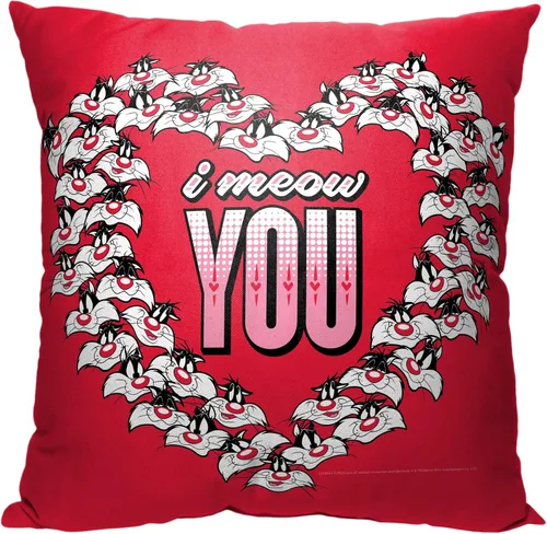 Miniatura 27 de Northwest Warner Bros. Looney Tunes - Almohada de 18 x 18 pulgadas, soplada