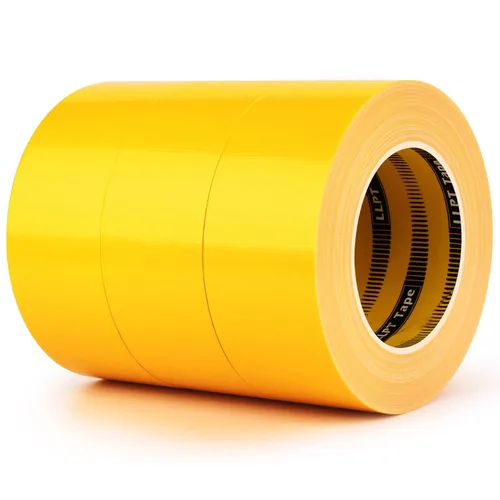 Miniatura 8 de LLPT Cinta adhesiva de alta calidad, paquete de 3 unidades de 2 pulgadas x 35 yardas cada rollo, fácil de rasgar, cinta de tela colorida a granel