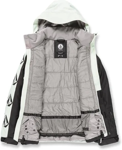 Miniatura 3 de Volcom Chaqueta de snowboard con aislamiento de piedras icónicas para hombre PARENT