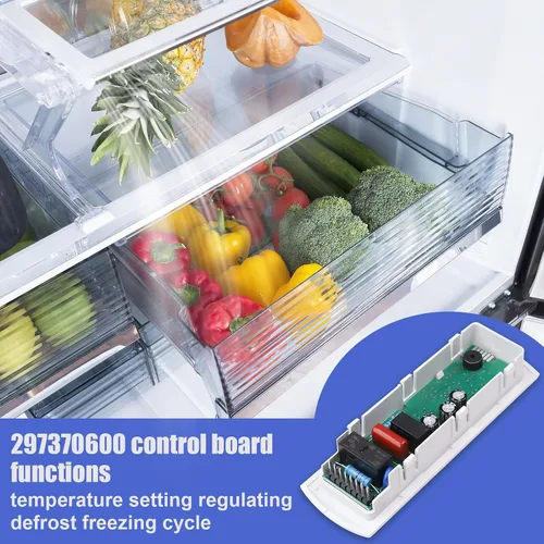 Miniatura 6 de Placa de control electrónico del congelador 297370600 - Sustituye a 297241800, 297366100