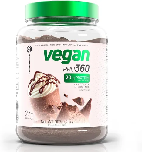 Miniatura 9 de Forzagen Proteína Vegana 360 2 Libras 27 Porciones, Proteína a Base de Plantas Extraída de Quinoa, Arroz Integral y Proteína Aislada de Guisante