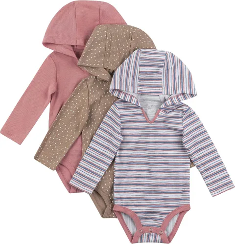 Hanes Body unisex para bebé Hanes para bebé, Ultimate Baby Flexy Hoodie de manga larga, para bebés y niños pequeños, paquete de 3