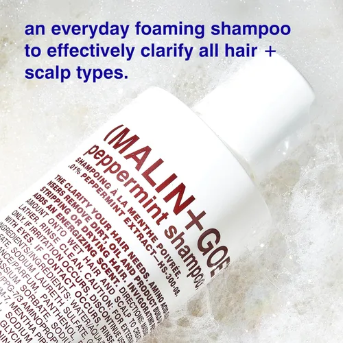 Miniatura 4 de Malin + Goetz Shampoo – Champú natural unisex para limpiar e hidratar, el tratamiento del cuero cabelludo nutre y restaura la textura saludable