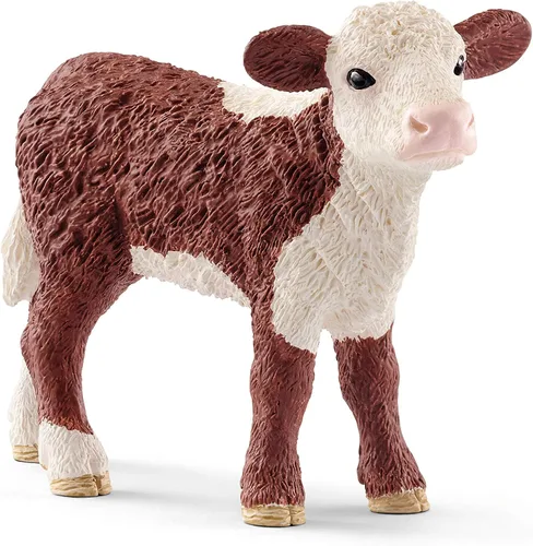 Miniatura 17 de Schleich Farm World - Juego de 7 piezas de animales de granja con juguetes de perro, gato, cerdo, cabra, gallo, caballo bebé y vaca - Figuras