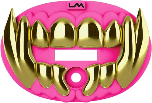 Miniatura 10 de Loudmouth - Protector bucal de fútbol, boquilla de fútbol 3D cromada, se adapta a adultos y jóvenes a partir de 5 años, accesorios protector bucal