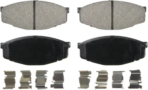 Wagner QS ZD207 Juego de pastillas de freno de disco, diseñado para reducir la vibración, se adapta a la camioneta Toyota 1984-1995
