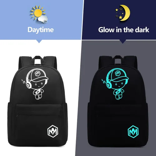 Miniatura 3 de Mochila escolar para estudiantes, mochila de viaje para adolescentes