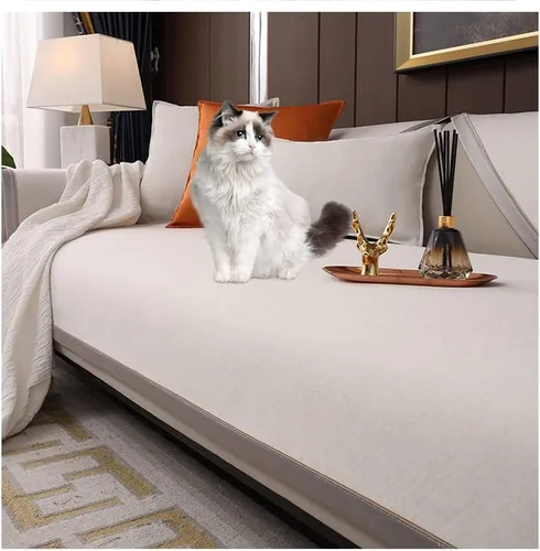 Miniatura 9 de Funda de cojín antideslizante para sofá, protector de muebles, estilo moderno, adecuada para sillón, funda de sofá para sala de estar, funda de Azul