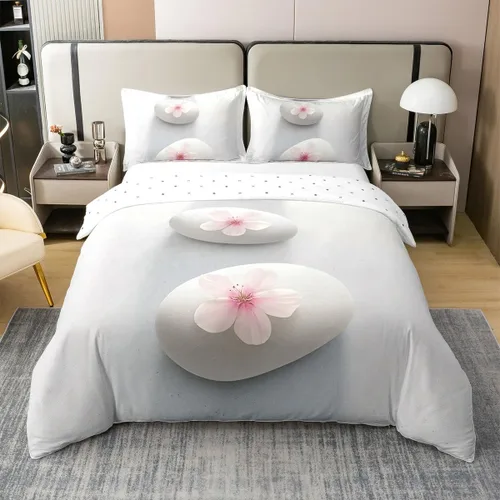 Miniatura 26 de jejeloiu Cute Mushroom Decor Duvet Cover 100% Cotton for Kids Boys Girls Twin Size Botanical Plants Bedding Set Cartoon Mushrooms Comforter Cover