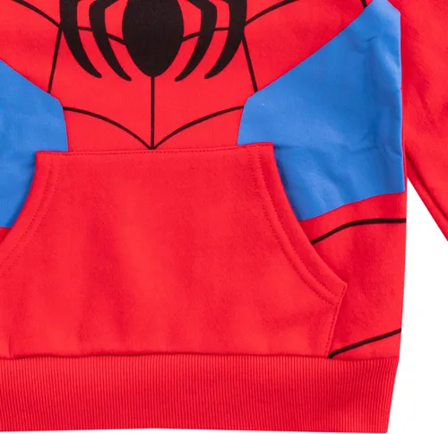Miniatura 5 de Marvel Sudadera con capucha Spider-Man or Hulk Boys para niños pequeños y grandes Rojo o Verde