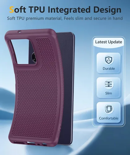 Miniatura 508 de FNTCASE Funda para iPhone 17 Pro: Fundas delgadas translúcidas de color azul claro compatibles con MagSafe, protección completa de la cámara