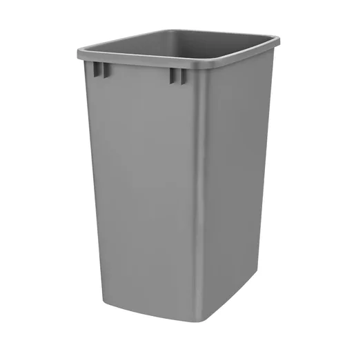 Rev-A-Shelf Basurero de 33 L, Plateado Plata