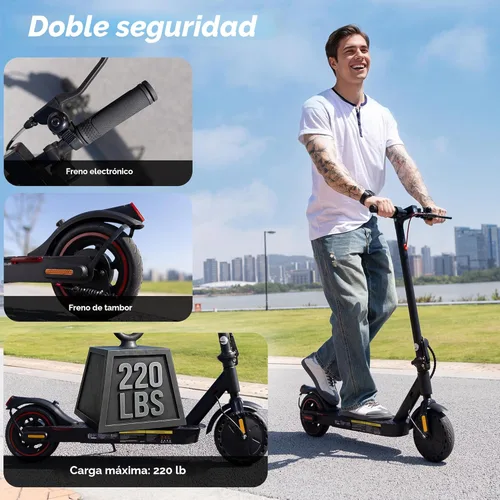 Miniatura 7 de Electric Scooters - Electric Scooter for Adults, 500W/1500W Motor, 18/21/25 Max MPH, 21/28 Miles Range, APP Control, Cruise Control, Lightweight