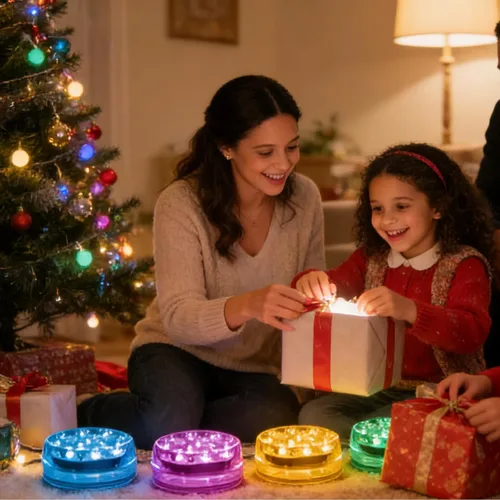 Miniatura 8 de LOFTEK Luces LED sumergibles con control remoto, 13 luces LED de piscina para piscina enterrada y elevada con imanes y ventosas, 16 luces
