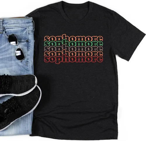 Miniatura 5 de Sophomore Shirts for Back to School Wear, Orientations, Pep Rally & School Events - Several Styles and Sizes