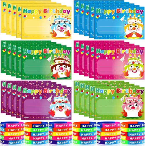 Eaasty 60 piezas de marquesina You're a Star Student Certificados preescolar Tarjeta de premio Super Star Happy Birthday Pulsera de reconocimiento