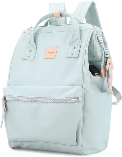Miniatura 3 de Himawari - Mochila para portátil de viaje con puerto de carga USB, bolsa grande para doctor, mochila universitaria para mujeres y hombres, Estándar
