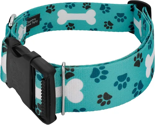 Miniatura 3 de Country Brook Petz - Collar de lujo Oh My Dog - Colección Dog's Life con 1 diseño divertido (1 1/2 pulgadas, mediano)
