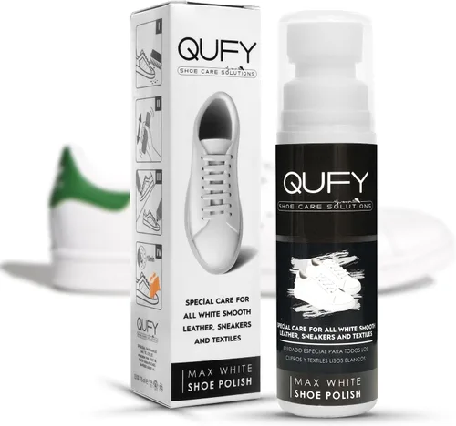 Max White Betún para Zapatos 'Blanqueador de Zapatillas para Zapatos' Lona Cuero y Textiles 'Cubre Rozaduras