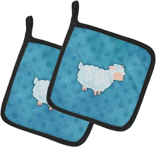 Miniatura 26 de Caroline's Treasures BB7370PTHD - Juego de soportes para ollas de herradura para cocina, resistentes al calor, almohadillas calientes para cocinar