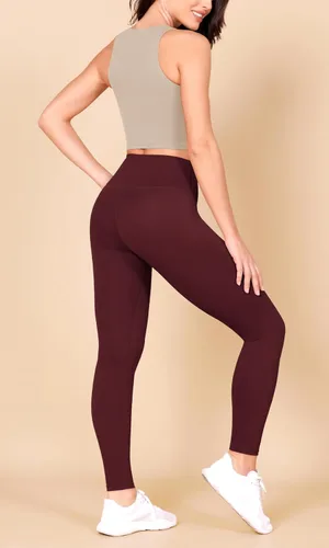 Miniatura 4 de ODODOS ODLEX - Paquete de 2 leggings de entrenamiento de cintura alta de 78 de longitud para mujer, 2528 pulgadas, pantalones de yoga atléticos