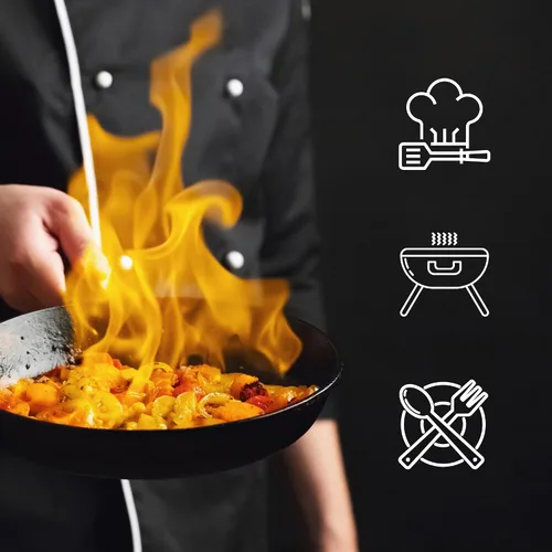 Miniatura 5 de Abrigo de chef ejecutivo Narvik Elegancia, durabilidad y comodidad para mujer para el uso diario