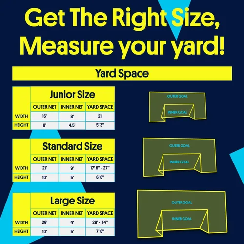 Miniatura 4 de Open Goaaal 3-in-1 Soccer Training Rebounder - Soccer Goal for Volley, Passing, Training - Outdoor Sports, Backyard