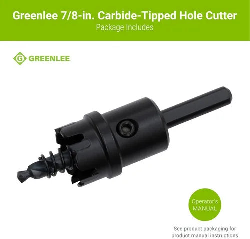 Miniatura 8 de Greenlee 625-1 cortador de agujeros, 1 pulgada