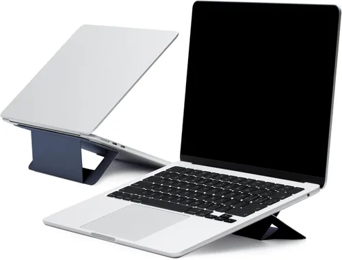 Miniatura 6 de MOFT Soporte para computadora portátil para escritorio, soporte de computadora adhesivo con doble ángulo, soporte elevador ergonómico