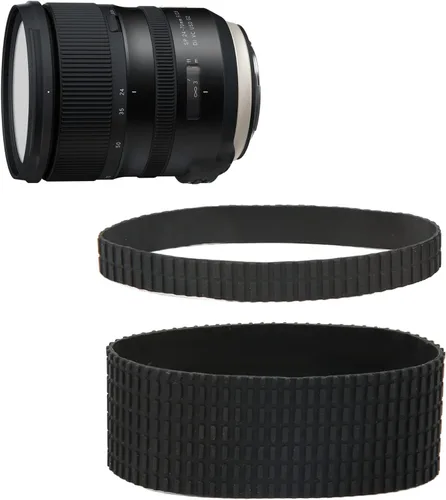 Miniatura 2 de Fydun Lente Zoom Grip Anillo de goma Lente Agarre de enfoque Anillo de goma Reemplazo de alto rendimiento para Tamron SP 24‑70mm F/2.8 Di VC USD A007