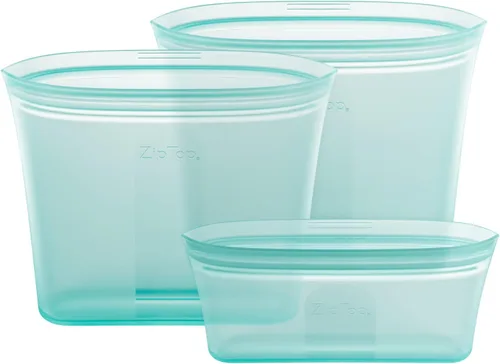 Miniatura 19 de Zip Top - Contenedores reutilizables de silicón 100 % platino