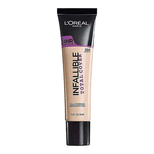 Miniatura 12 de L'Oreal Paris cosméticos base infalible de cubierta total, Tan clásiico Bronceado clásico 310