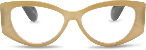 Miniatura 10 de 2SeeLife Paquete de 3 lentes de lectura tipo ojo de gato de gran tamaño para mujer, ajuste medio ancho, marco duradero y resistente, lectores de ojo