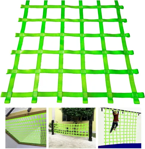 Red de escalada, tamaño personalizado, estructuras de escalada al aire libre para niños, juego de columpios para interiores, selva, gimnasio, casa