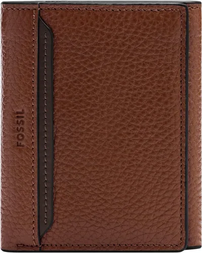 Miniatura 10 de Cartera de piel plegada para hombre Fossil