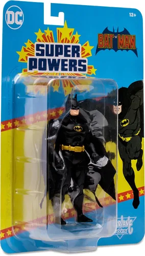 Miniatura 8 de McFarlane Toys - DC Super Powers Batman (traje negro) Figura de acción de 4.5 pulgadas