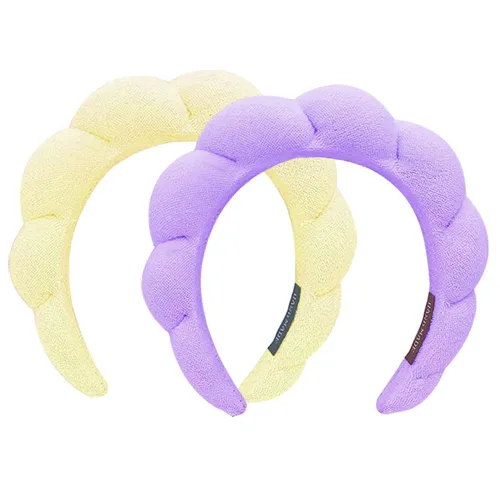Miniatura 25 de Diademas de cuidado de la piel para el lavado facial, diademas de spa para lavar la cara, suaves diademas de cuidado de la piel y maquillaje