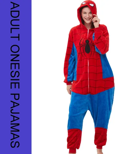 Miniatura 2 de SWEETXIN Pijama unisex para adultos y niños, para Halloween, Navidad, ropa de dormir, traje de cosplay para mujeres y hombres