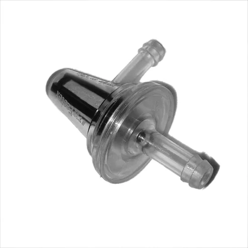 Miniatura 2 de Paquete de 2 Filtros de Combustible en Línea L de Ángulo Recto de 90 Grados 1/4'' 6mm 7mm Filtros de Combustible en Línea de Repuesto para Motor